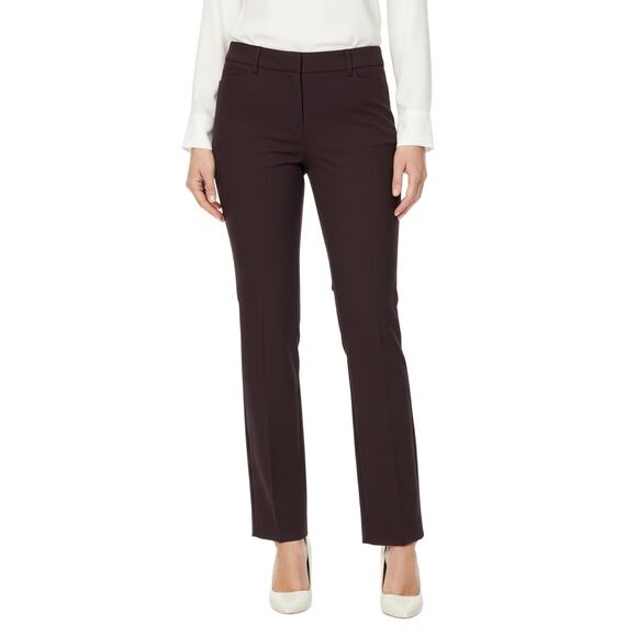 41 Hawthorn Women’s Becca Bootcut Pants Chestnut Mid Rise Stretch NWT Size 8 - Picture 1 of 8
